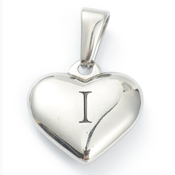PandaHall 304 Stainless Steel Pendants, Heart with Black Letter, Stainless Steel Color, Letter.I, 16x16x4.5mm, Hole: 7x3mm 304 Stainless...
PandaHall 304 Stainless Steel Pendants, Heart with Black Letter, Stainless Steel Color, Letter.I, 16x16x4.5mm, Hole: 7x3mm 304 Stainless...