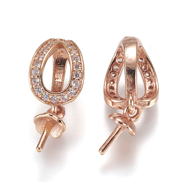 PandaHall Brass Micro Pave Cubic Zirconia Cup Pearl Peg Bails Pin Pendants, for Half Drilled Beads, Clear, Rose Gold, Tray: 3mm...
PandaHall Brass Micro Pave Cubic Zirconia Cup Pearl Peg Bails Pin Pendants, for Half Drilled Beads, Clear, Rose Gold, Tray: 3mm...
