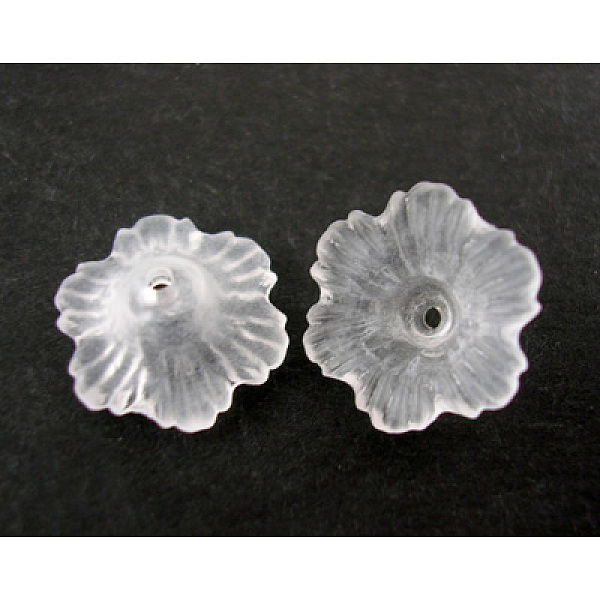 PandaHall Transparent Acrylic Beads, Frosted, Flower, Clear, 11x4.5mm, Hole: 1mm, the wholesale of PL561 Acrylic Flower Clear
PandaHall Transparent Acrylic Beads, Frosted, Flower, Clear, 11x4.5mm, Hole: 1mm, the wholesale of PL561 Acrylic Flower Clear
