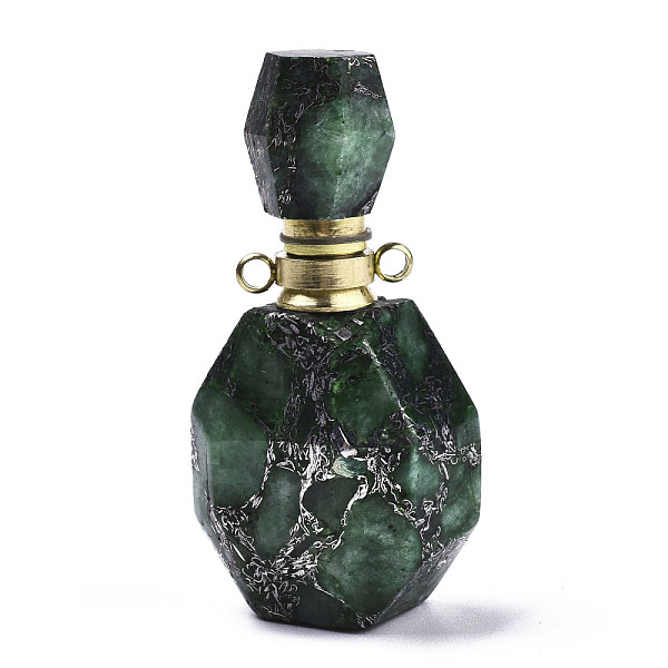 PandaHall Assembled Synthetic Pyrite and Imperial Jasper Openable Perfume Bottle Pendants, with Brass Findings, Dyed, Sea Green, capacity...
PandaHall Assembled Synthetic Pyrite and Imperial Jasper Openable Perfume Bottle Pendants, with Brass Findings, Dyed, Sea Green, capacity...