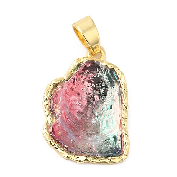 PandaHall Rack Plating Brass Pendants, Iceberg Melting Shaped Glass Charms, Long-Lasting Plated, Cadmium Free & Lead Free, Real 18K Gold..., Red
PandaHall Rack Plating Brass Pendants, Iceberg Melting Shaped Glass Charms, Long-Lasting Plated, Cadmium Free & Lead Free, Real 18K Gold..., Red