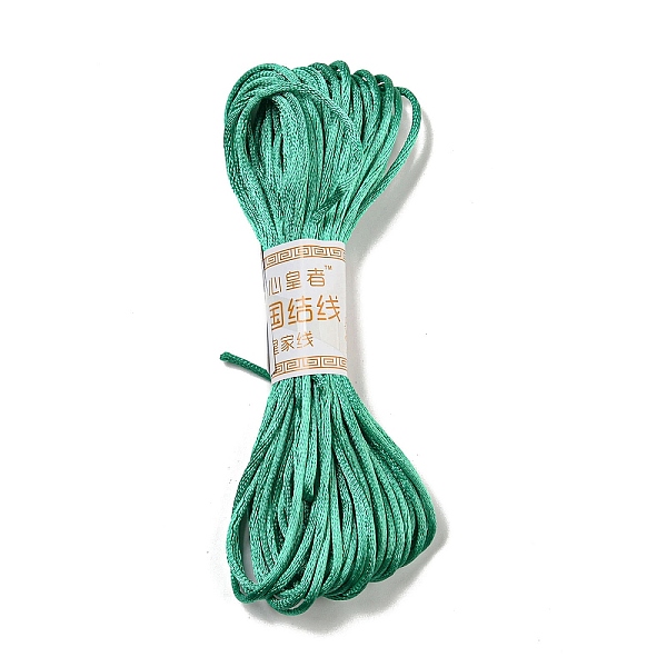PandaHall Polyester Embroidery Floss, Cross Stitch Threads, Medium Sea Green, 2mm, 10m/bundle Polyester
PandaHall Polyester Embroidery Floss, Cross Stitch Threads, Medium Sea Green, 2mm, 10m/bundle Polyester
