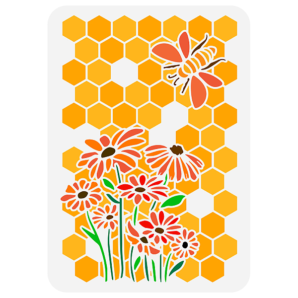 PandaHall Plastic Drawing Painting Stencils Templates, for Painting on Scrapbook Fabric Tiles Floor Furniture Wood, Rectangle, Hive Pattern...
PandaHall Plastic Drawing Painting Stencils Templates, for Painting on Scrapbook Fabric Tiles Floor Furniture Wood, Rectangle, Hive Pattern...