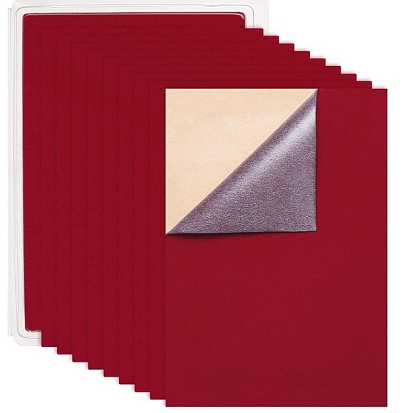 PandaHall Adhesive Velvet Flocking Liner, for Jewelry Drawer Craft Fabric Peel Stick, Dark Red, 250x0.8mm, 50yards/roll Velvet
PandaHall Adhesive Velvet Flocking Liner, for Jewelry Drawer Craft Fabric Peel Stick, Dark Red, 250x0.8mm, 50yards/roll Velvet