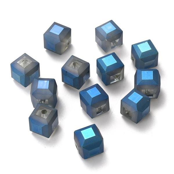PandaHall Frosted Crystal Glass Cube Beads Strands, Faceted, Marine Blue, 11x11x11mm, Hole: 1mm, about 79pcs/strand, 33 inch Glass Cube Blue
PandaHall Frosted Crystal Glass Cube Beads Strands, Faceted, Marine Blue, 11x11x11mm, Hole: 1mm, about 79pcs/strand, 33 inch Glass Cube Blue