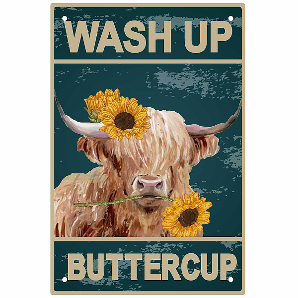 PandaHall Vintage Metal Iron Tin Sign Poster, Wall Decor for Bars, Restaurants, Cafes Pubs, Vertical Rectangle, Sheep Pattern, 300x200x0.5mm...
PandaHall Vintage Metal Iron Tin Sign Poster, Wall Decor for Bars, Restaurants, Cafes Pubs, Vertical Rectangle, Sheep Pattern, 300x200x0.5mm...