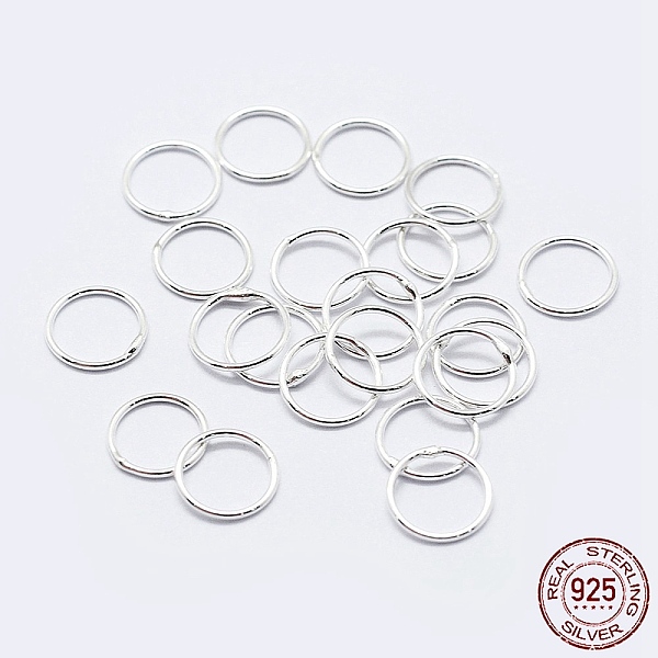 PandaHall 925 Sterling Silver Round Rings, Soldered Jump Rings, Closed Jump Rings, Silver, 18 Gauge, 6x1mm, Inner Diameter: 4mm, about...
PandaHall 925 Sterling Silver Round Rings, Soldered Jump Rings, Closed Jump Rings, Silver, 18 Gauge, 6x1mm, Inner Diameter: 4mm, about...