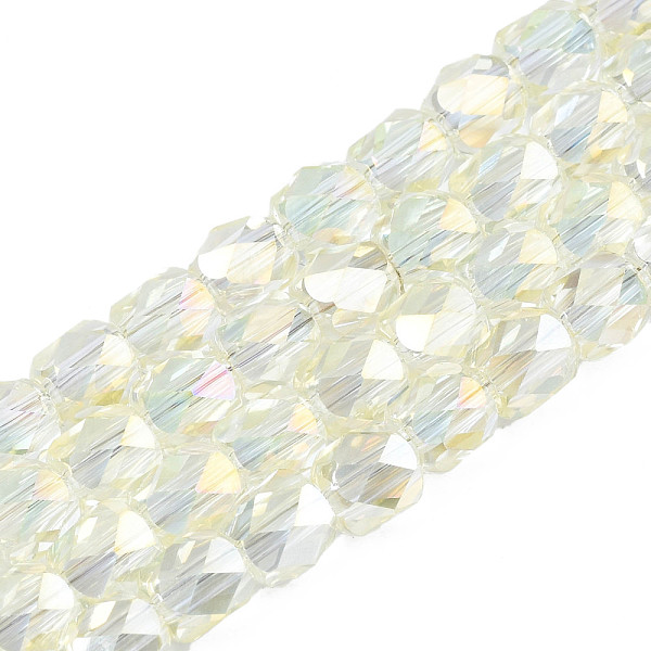 PandaHall Electroplate Transparent Glass Beads Strands, Faceted, Column, Old Lace, 5.5x5mm, Hole: 1.2mm, about 99pcs/strand, 21.85 inch...
PandaHall Electroplate Transparent Glass Beads Strands, Faceted, Column, Old Lace, 5.5x5mm, Hole: 1.2mm, about 99pcs/strand, 21.85 inch...