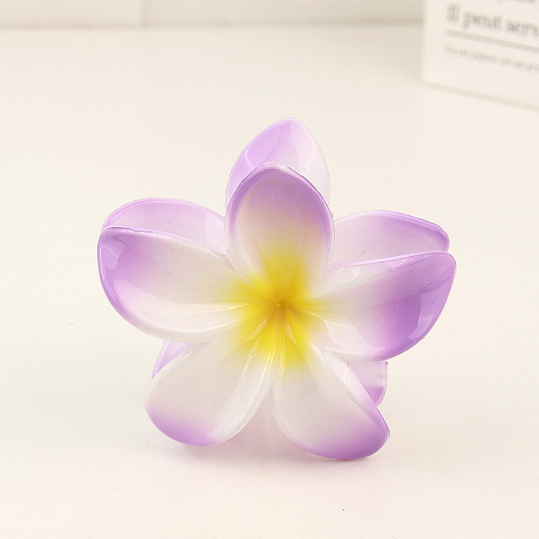 PandaHall Plastic Claw Hair Clip, Plumeria Hair Accessories for Girls Women, Flower, Blue Violet, 83x40mm Plastic
PandaHall Plastic Claw Hair Clip, Plumeria Hair Accessories for Girls Women, Flower, Blue Violet, 83x40mm Plastic