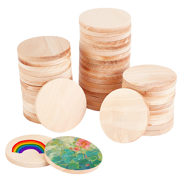 PandaHall Undyed Wood Cabochons, Flat Round, BurlyWood, 50x5mm Wood Flat Round Orange
PandaHall Undyed Wood Cabochons, Flat Round, BurlyWood, 50x5mm Wood Flat Round Orange