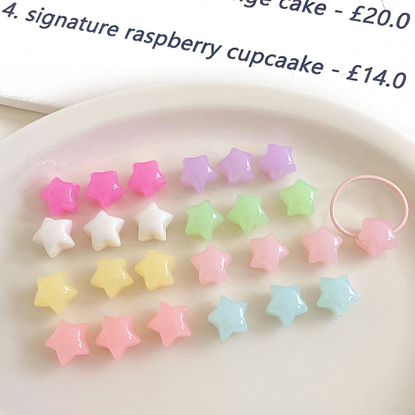 PandaHall Opaque Acrylic Beads, Star, Mixed Color, 17.7x17x14.4mm, Hole: 3.8mm, 250pcs/500g Acrylic Star Multicolor
PandaHall Opaque Acrylic Beads, Star, Mixed Color, 17.7x17x14.4mm, Hole: 3.8mm, 250pcs/500g Acrylic Star Multicolor