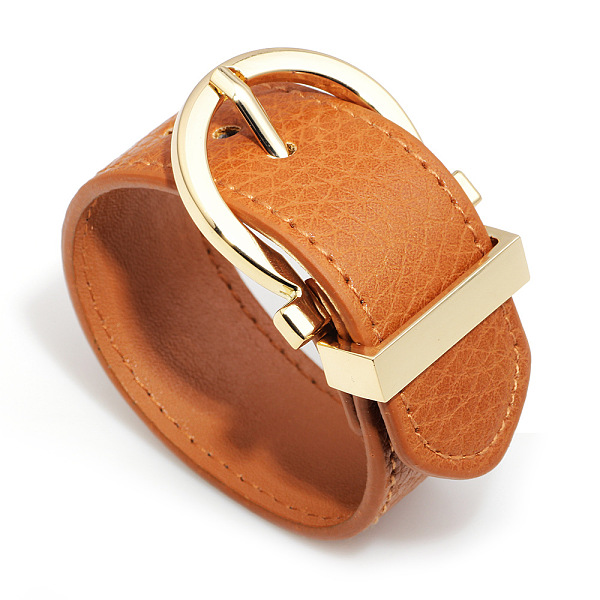 PandaHall Leather Cord Bracelets, with Alloy Findings, Golden, Dark Orange, 10 inch(25.5cm), 28mm Wide Leather Orange
PandaHall Leather Cord Bracelets, with Alloy Findings, Golden, Dark Orange, 10 inch(25.5cm), 28mm Wide Leather Orange