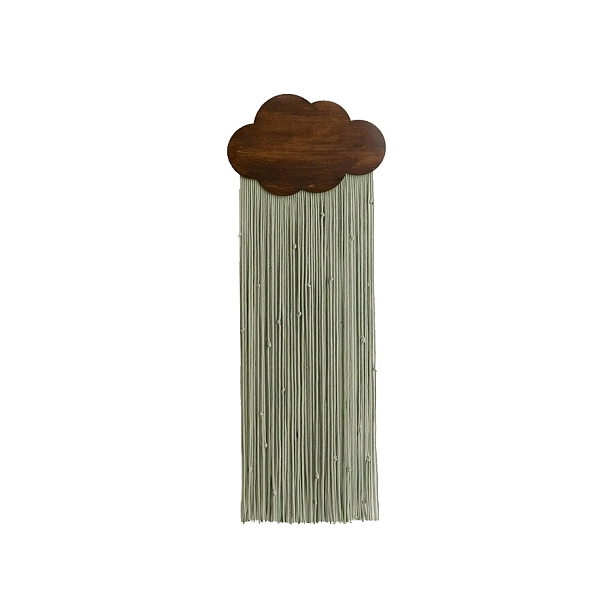 PandaHall Cloud Cotton Macrame Wall Hanging, Handmade Woven Tassel for Home Bedroom Nursery Decoration, Olive Drab, 1000x300mm Cotton Cloud
PandaHall Cloud Cotton Macrame Wall Hanging, Handmade Woven Tassel for Home Bedroom Nursery Decoration, Olive Drab, 1000x300mm Cotton Cloud
