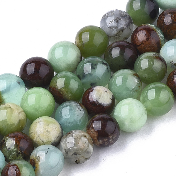PandaHall Natural Chrysoprase Beads Strands, Round, 8~9mm, Hole: 1mm, about 45~48pcs/strand, 15.7 inch Chrysoprase Round
PandaHall Natural Chrysoprase Beads Strands, Round, 8~9mm, Hole: 1mm, about 45~48pcs/strand, 15.7 inch Chrysoprase Round