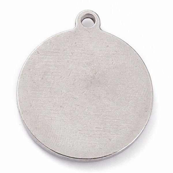 PandaHall 304 Stainless Steel Pendants, Flat Round with Constellation, Aquarius, 29x26x3mm, Hole: 2mm 304 Stainless Steel Constellation
PandaHall 304 Stainless Steel Pendants, Flat Round with Constellation, Aquarius, 29x26x3mm, Hole: 2mm 304 Stainless Steel Constellation