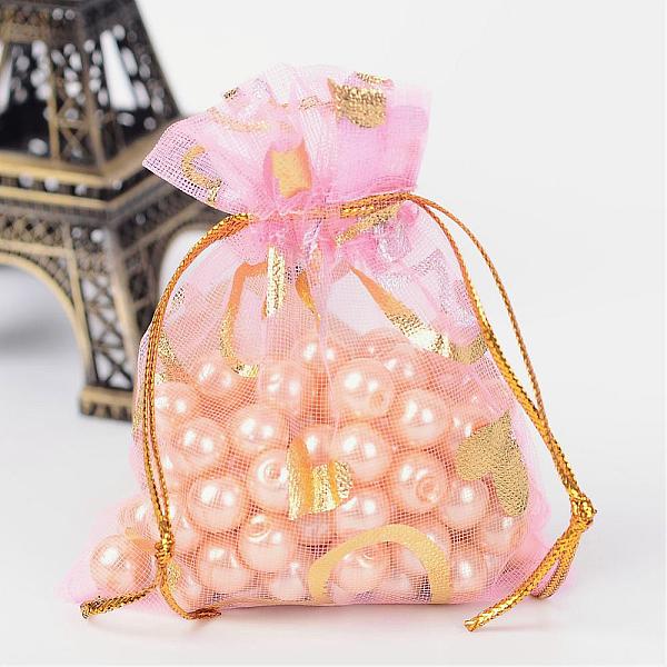 PandaHall Heart Printed Organza Bags, Wedding Favor Bags, Favour Bag, Gift Bags, Rectangle, PeachPuff, 9x7cm Organza Heart Brown
PandaHall Heart Printed Organza Bags, Wedding Favor Bags, Favour Bag, Gift Bags, Rectangle, PeachPuff, 9x7cm Organza Heart Brown
