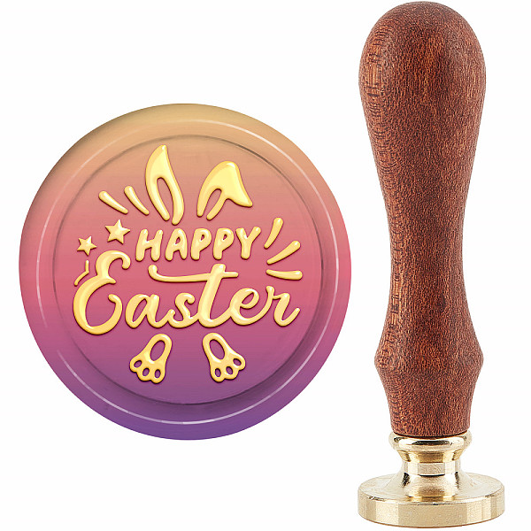 PandaHall CRASPIRE Happy Easter Wax Seal Stamp Rabbit Sealing Wax Stamps Paw Print 30mm Retro Removable Brass Stamp Head with Wood Handle...
PandaHall CRASPIRE Happy Easter Wax Seal Stamp Rabbit Sealing Wax Stamps Paw Print 30mm Retro Removable Brass Stamp Head with Wood Handle...