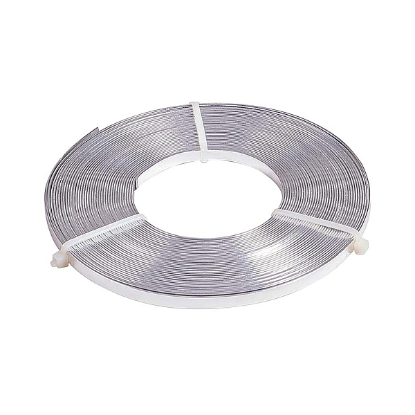 PandaHall BENECREAT 10m (33FT) 5mm Wide Silver Aluminum Flat Wire Anodized Flat Artistic Wire for Jewelry Craft Beading Making, 10m/Roll...
PandaHall BENECREAT 10m (33FT) 5mm Wide Silver Aluminum Flat Wire Anodized Flat Artistic Wire for Jewelry Craft Beading Making, 10m/Roll...