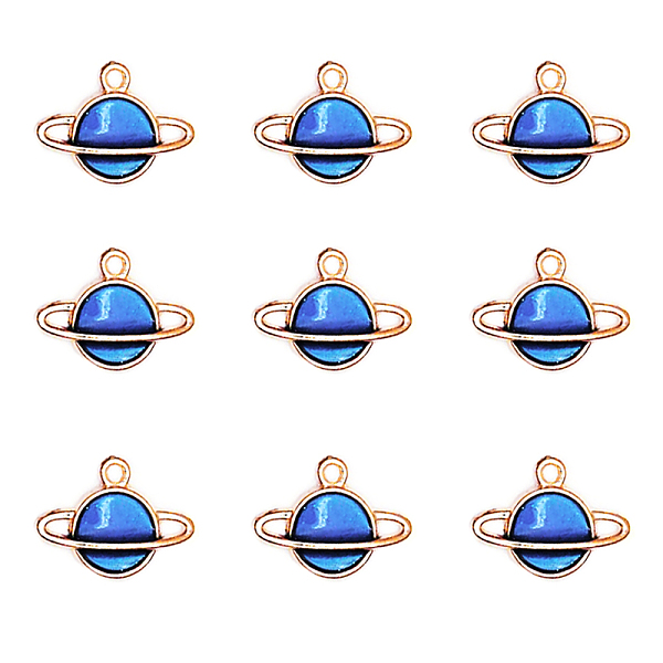 PandaHall Alloy Enamel Pendants, Planet, Blue, Golden, 12x16.5x2.5mm, Hole: 1mm, 40pcs Alloy+Enamel Planet Blue
PandaHall Alloy Enamel Pendants, Planet, Blue, Golden, 12x16.5x2.5mm, Hole: 1mm, 40pcs Alloy+Enamel Planet Blue