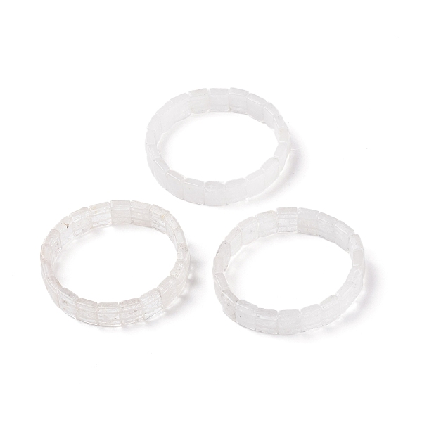 PandaHall Natural Quartz Crystal Stretch Bracelets, Faceted, Rectangle, 2-3/8 inch(6cm) Quartz Crystal
PandaHall Natural Quartz Crystal Stretch Bracelets, Faceted, Rectangle, 2-3/8 inch(6cm) Quartz Crystal