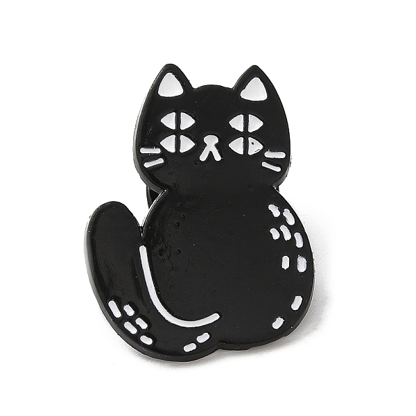 PandaHall Sitting Cat Enamel Pins, Alloy Brooch for Backpack Clothes, Black, 26x19x1.5mm Alloy+Enamel Cat Shape
PandaHall Sitting Cat Enamel Pins, Alloy Brooch for Backpack Clothes, Black, 26x19x1.5mm Alloy+Enamel Cat Shape