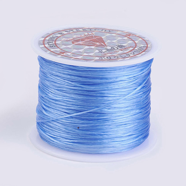 PandaHall Flat Elastic Crystal String, Elastic Beading Thread, for Stretch Bracelet Making, Cornflower Blue, 0.5mm, about 49.21 yards...
PandaHall Flat Elastic Crystal String, Elastic Beading Thread, for Stretch Bracelet Making, Cornflower Blue, 0.5mm, about 49.21 yards...