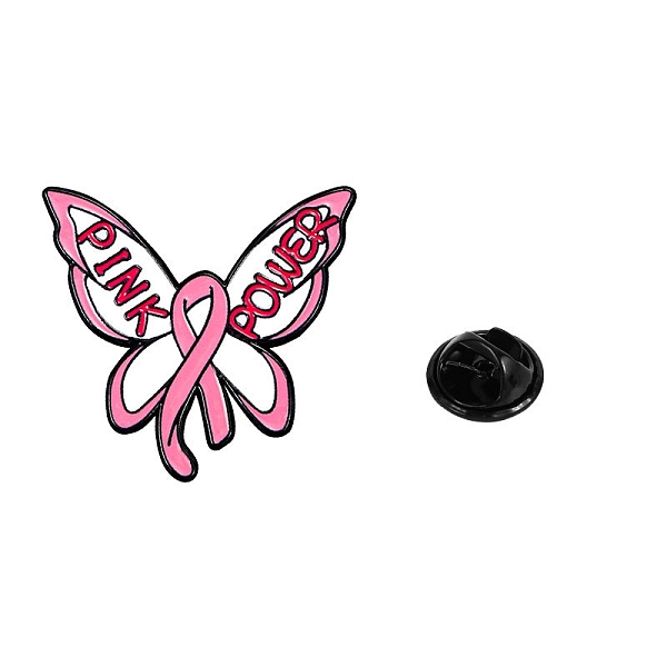 PandaHall October Breast Cancer Pink Power Awareness Ribbon Brooch, Black Alloy Enamel Pins, Fashion Badge for Women's Clothes Backpack...
PandaHall October Breast Cancer Pink Power Awareness Ribbon Brooch, Black Alloy Enamel Pins, Fashion Badge for Women's Clothes Backpack...