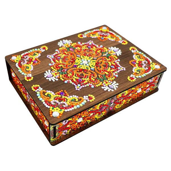 PandaHall DIY Diamond Jewelry Box Kits, including Wooden Board, Resin Rhinestones, Diamond Sticky Pen, Tray Plate and Glue Clay, Colorful...
PandaHall DIY Diamond Jewelry Box Kits, including Wooden Board, Resin Rhinestones, Diamond Sticky Pen, Tray Plate and Glue Clay, Colorful...