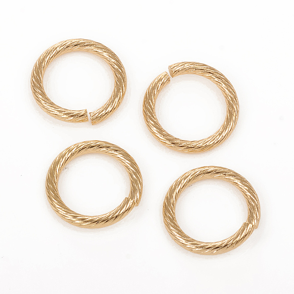 PandaHall 304 Stainless Steel Jump Ring, Open Jump Rings, Golden, 15x2mm, Inner Diameter: 11mm, 12 Gauge 304 Stainless Steel Ring
PandaHall 304 Stainless Steel Jump Ring, Open Jump Rings, Golden, 15x2mm, Inner Diameter: 11mm, 12 Gauge 304 Stainless Steel Ring