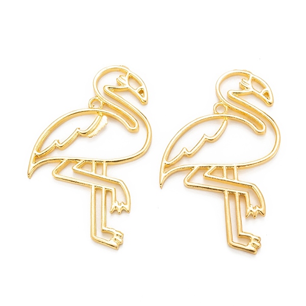 PandaHall Alloy Open Back Bezel Pendants, for DIY UV Resin, Epoxy Resin, Pressed Flower Jewelry, Flamingo, Golden, 47x29x2mm, Hole: 2mm...
PandaHall Alloy Open Back Bezel Pendants, for DIY UV Resin, Epoxy Resin, Pressed Flower Jewelry, Flamingo, Golden, 47x29x2mm, Hole: 2mm...