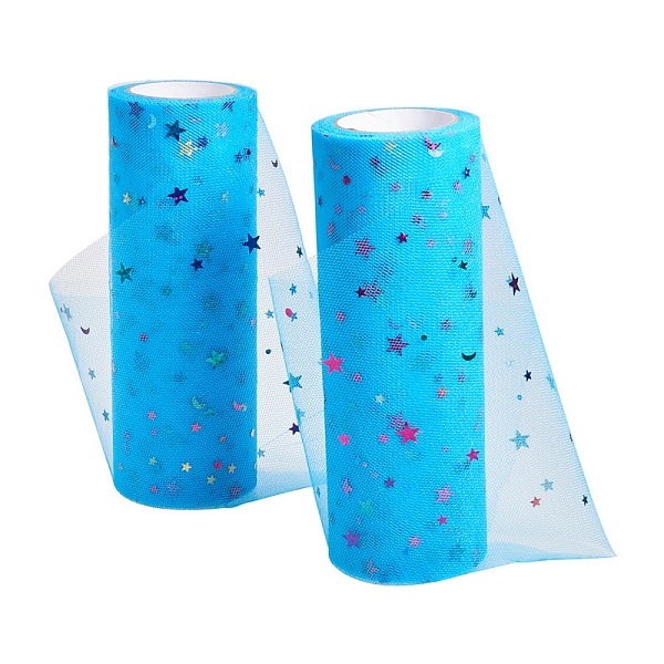 PandaHall Star Sequin Deco Mesh Ribbons, Tulle Fabric, Tulle Roll Spool Fabric For Skirt Making, Teal, 6 inch(15.24cm), about 10yards/roll..., Cyan
PandaHall Star Sequin Deco Mesh Ribbons, Tulle Fabric, Tulle Roll Spool Fabric For Skirt Making, Teal, 6 inch(15.24cm), about 10yards/roll..., Cyan
