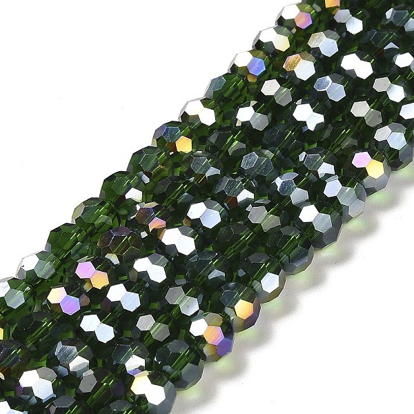 PandaHall Transparent Glass Beads, 32 Facets, AB Color Plated, Round, Sea Green, 8x7~7.5mm, Hole: 1.5mm, about 66pcs/strand, 18.82''~19.06''...
PandaHall Transparent Glass Beads, 32 Facets, AB Color Plated, Round, Sea Green, 8x7~7.5mm, Hole: 1.5mm, about 66pcs/strand, 18.82''~19.06''...