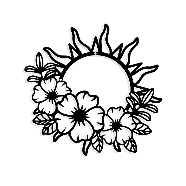 PandaHall Sunflower Metal Flower Art Decor, Iron Flower Wall Hanging Decor Large Sun wall Art for Home Garden Hotel Office Wall Festival...
PandaHall Sunflower Metal Flower Art Decor, Iron Flower Wall Hanging Decor Large Sun wall Art for Home Garden Hotel Office Wall Festival...