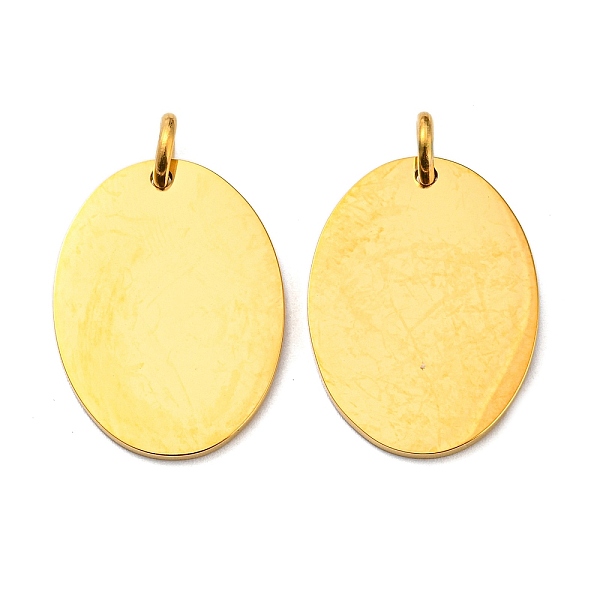 PandaHall 304 Stainless Steel Stamping Blank Tag Pendants, with Jump Ring, Oval Charm, Real 14K Gold Plated, 24.5x18x1.5mm, Hole: 4mm 304...
PandaHall 304 Stainless Steel Stamping Blank Tag Pendants, with Jump Ring, Oval Charm, Real 14K Gold Plated, 24.5x18x1.5mm, Hole: 4mm 304...