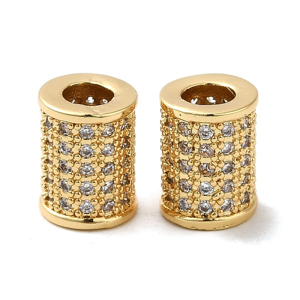 PandaHall Rack Plating Brass Cubic Zirconia Beads, Long-Lasting Plated, Lead Free & Cadmium Free, Real 18K Gold Plated, Column, White...
PandaHall Rack Plating Brass Cubic Zirconia Beads, Long-Lasting Plated, Lead Free & Cadmium Free, Real 18K Gold Plated, Column, White...