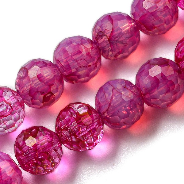 PandaHall Baking Painted Glass Bead Strands, Faceted, Round, Camellia, 8mm, Hole: 1.2mm, about 50pcs/strand, 14.37 inch(36.5cm) Glass Round..., Pink
PandaHall Baking Painted Glass Bead Strands, Faceted, Round, Camellia, 8mm, Hole: 1.2mm, about 50pcs/strand, 14.37 inch(36.5cm) Glass Round..., Pink