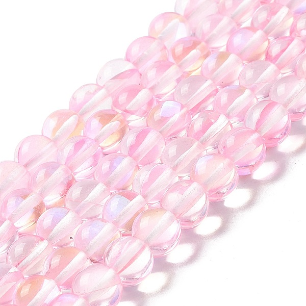 PandaHall Synthetic Moonstone Beads Strands, Round, Pink, 8mm, Hole: 1mm, about 48pcs/strand, 14.57''~15.35''(37~39cm) Moonstone Round Pink
PandaHall Synthetic Moonstone Beads Strands, Round, Pink, 8mm, Hole: 1mm, about 48pcs/strand, 14.57''~15.35''(37~39cm) Moonstone Round Pink