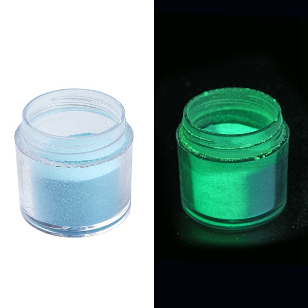 PandaHall 6G Nail Art Luminous Powder, Shining Nail Art Decoration Accessories, Sky Blue, 0.1~0.5x0.1~0.5mm Plastic
PandaHall 6G Nail Art Luminous Powder, Shining Nail Art Decoration Accessories, Sky Blue, 0.1~0.5x0.1~0.5mm Plastic