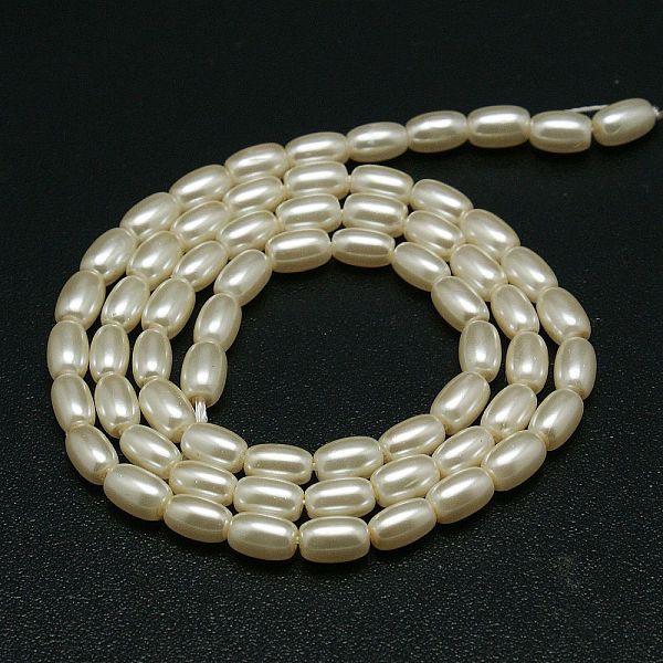 PandaHall Eco-Friendly Glass Pearl Barrel Beads Strands, Wheat, 9x6mm, Hole: 1mm, about 45pcs/strand, 16.3 inch Glass Barrel Orange
PandaHall Eco-Friendly Glass Pearl Barrel Beads Strands, Wheat, 9x6mm, Hole: 1mm, about 45pcs/strand, 16.3 inch Glass Barrel Orange