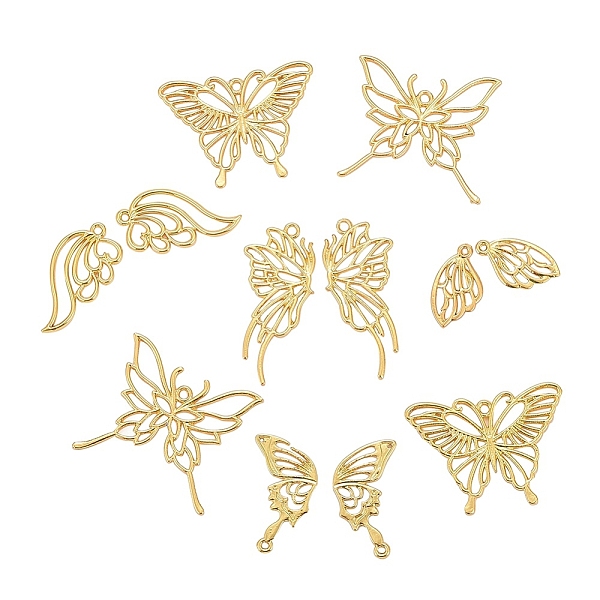 PandaHall Hollow Alloy Open Back Bezel Pendants, For DIY UV Resin, Epoxy Resin, Pressed Flower Jewelry, Cadmium Free & Lead Free, Butterfly...
PandaHall Hollow Alloy Open Back Bezel Pendants, For DIY UV Resin, Epoxy Resin, Pressed Flower Jewelry, Cadmium Free & Lead Free, Butterfly...