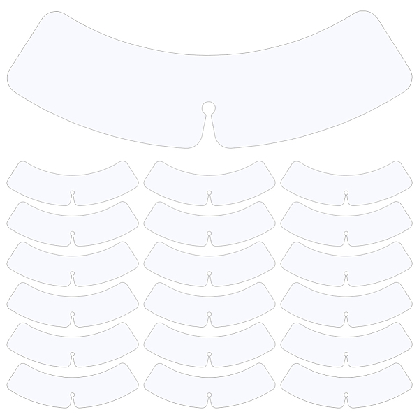 PandaHall PVC Shirt Collar Shaping Support, Collar Stay, Clear, 37x110x0.2mm Plastic Clear
PandaHall PVC Shirt Collar Shaping Support, Collar Stay, Clear, 37x110x0.2mm Plastic Clear