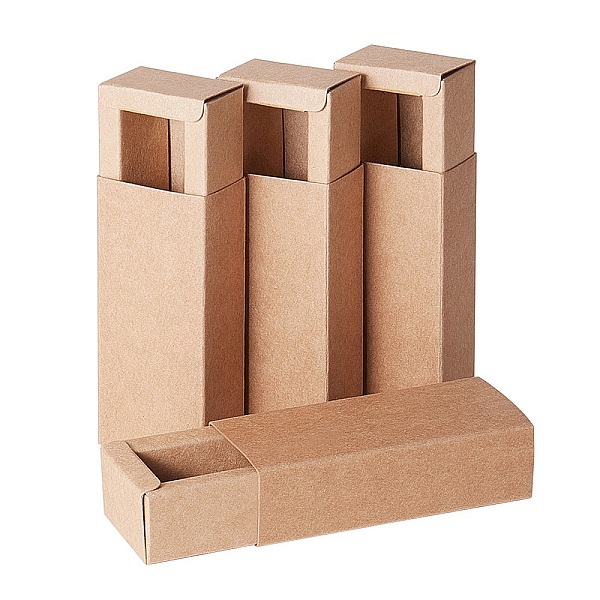 PandaHall BENECREAT Kraft Paper Folding Box, Drawer Box, Rectangle, BurlyWood, Finished Product: 9.5x4cm, Inside Size: 8x2.5x2.5cm..., Orange
PandaHall BENECREAT Kraft Paper Folding Box, Drawer Box, Rectangle, BurlyWood, Finished Product: 9.5x4cm, Inside Size: 8x2.5x2.5cm..., Orange