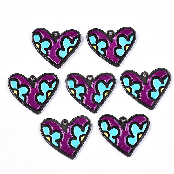 PandaHall Acrylic Pendants, 3D Printed, Heart with Flower Pattern, Colorful, 31x37x3mm, Hole: 2mm Acrylic Heart
PandaHall Acrylic Pendants, 3D Printed, Heart with Flower Pattern, Colorful, 31x37x3mm, Hole: 2mm Acrylic Heart