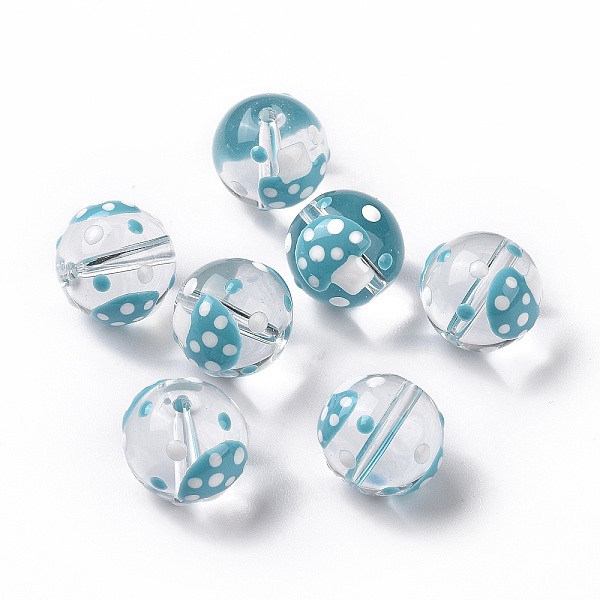 PandaHall Handmade Lampwork Beads, Round with Mushroom, Light Blue, 11.5mm, Hole: 1.5mm Lampwork Round
PandaHall Handmade Lampwork Beads, Round with Mushroom, Light Blue, 11.5mm, Hole: 1.5mm Lampwork Round