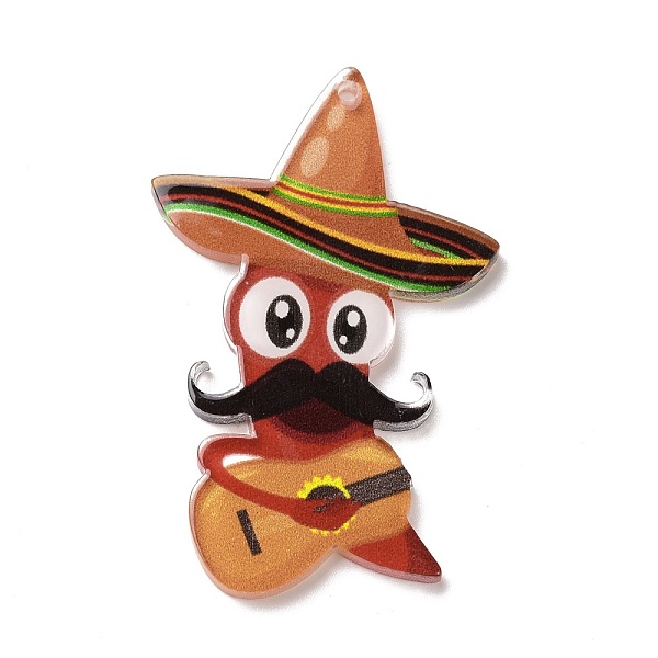 PandaHall Opaque Acrylic Pendants, Printed, Cowboy Charm, Colorful, 47x30x2.5mm, Hole: 1.5mm Acrylic Human
PandaHall Opaque Acrylic Pendants, Printed, Cowboy Charm, Colorful, 47x30x2.5mm, Hole: 1.5mm Acrylic Human