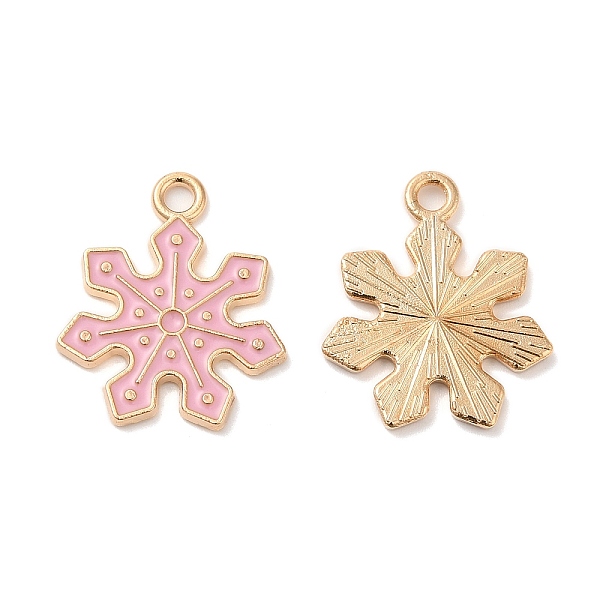 PandaHall Christmas Light Gold Tone Alloy Enamel Pendants, Snowflake Charm, Pink, 20x17x1.5mm, Hole: 2mm Alloy+Enamel Snowflake Pink
PandaHall Christmas Light Gold Tone Alloy Enamel Pendants, Snowflake Charm, Pink, 20x17x1.5mm, Hole: 2mm Alloy+Enamel Snowflake Pink
