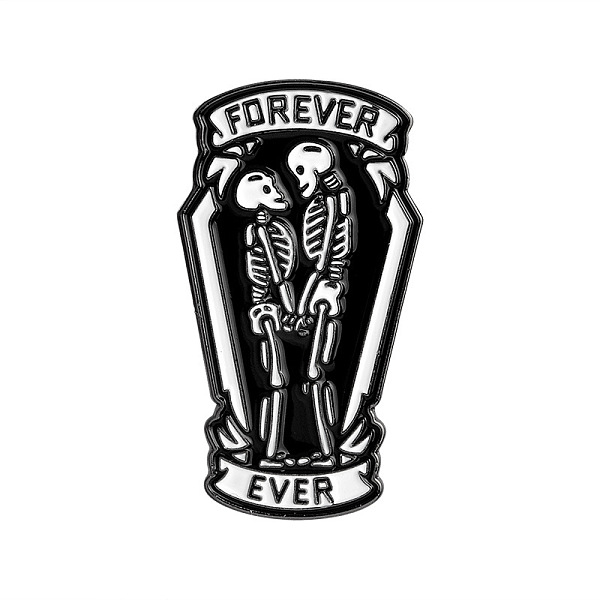 PandaHall Halloween Theme Enamel Pin, Alloy Brooch for Backpack Clothes, Skull Lover with Word Forever, Black, 35.5x17.8mm Alloy+Enamel...
PandaHall Halloween Theme Enamel Pin, Alloy Brooch for Backpack Clothes, Skull Lover with Word Forever, Black, 35.5x17.8mm Alloy+Enamel...