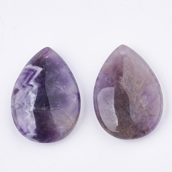 PandaHall Natural Amethyst Pendants, teardrop, 34~35.5x24~25x9mm, Hole: 1mm Amethyst Teardrop
PandaHall Natural Amethyst Pendants, teardrop, 34~35.5x24~25x9mm, Hole: 1mm Amethyst Teardrop