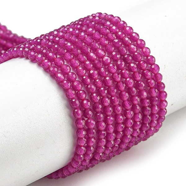PandaHall Natural Red Corundum/Ruby Beads Strands, Faceted, Round, 2mm, Hole: 0.5mm, about 180pcs/strand, 15.35 inch(39cm) Ruby Round
PandaHall Natural Red Corundum/Ruby Beads Strands, Faceted, Round, 2mm, Hole: 0.5mm, about 180pcs/strand, 15.35 inch(39cm) Ruby Round