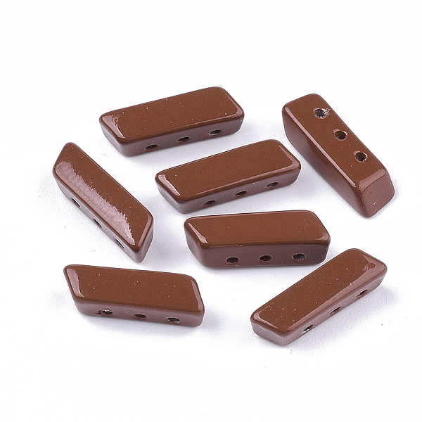 PandaHall Spray Painted Alloy Multi-Strand Links, For Tile Elastic Bracelets Making, Quadrangle, Saddle Brown, 14x4x5mm, Hole: 1mm Alloy...
PandaHall Spray Painted Alloy Multi-Strand Links, For Tile Elastic Bracelets Making, Quadrangle, Saddle Brown, 14x4x5mm, Hole: 1mm Alloy...